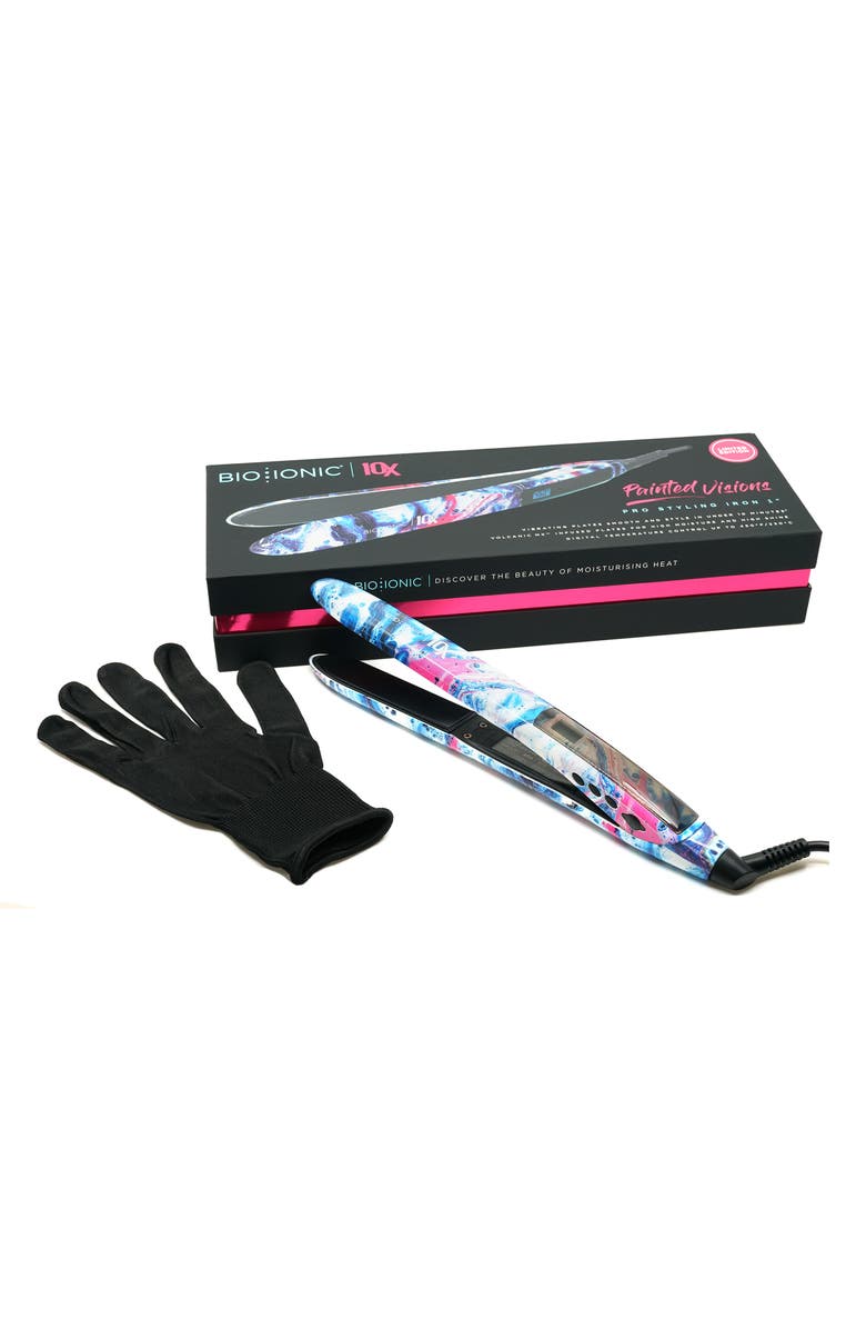 Bio Ionic Limited Edition Treasured Waters 10X Styling Iron 1"